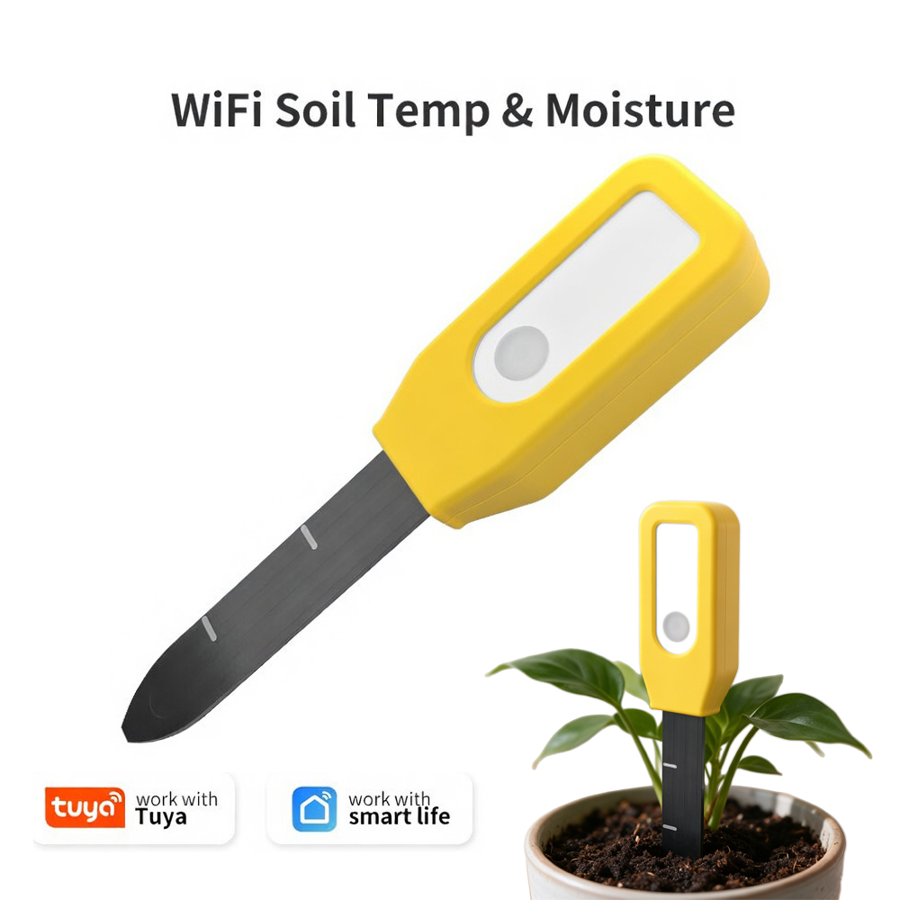 Home Automation Technology - YFK Tuya WiFi Bodemtemperatuur- en vochtigheidssensor
