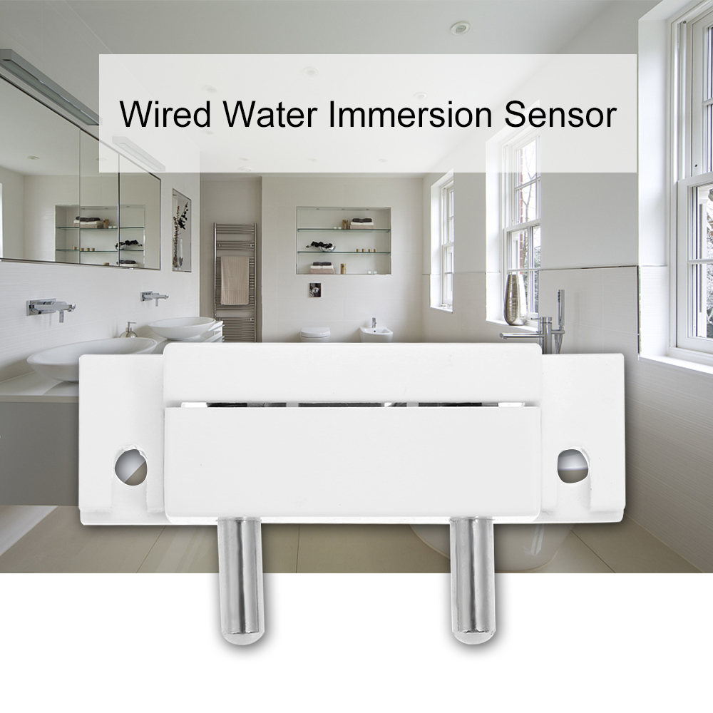 Water Leak Detector Wired - Bedraadde waterimmersiesensor, waterpeilalarm, lekdetector, sonde voor