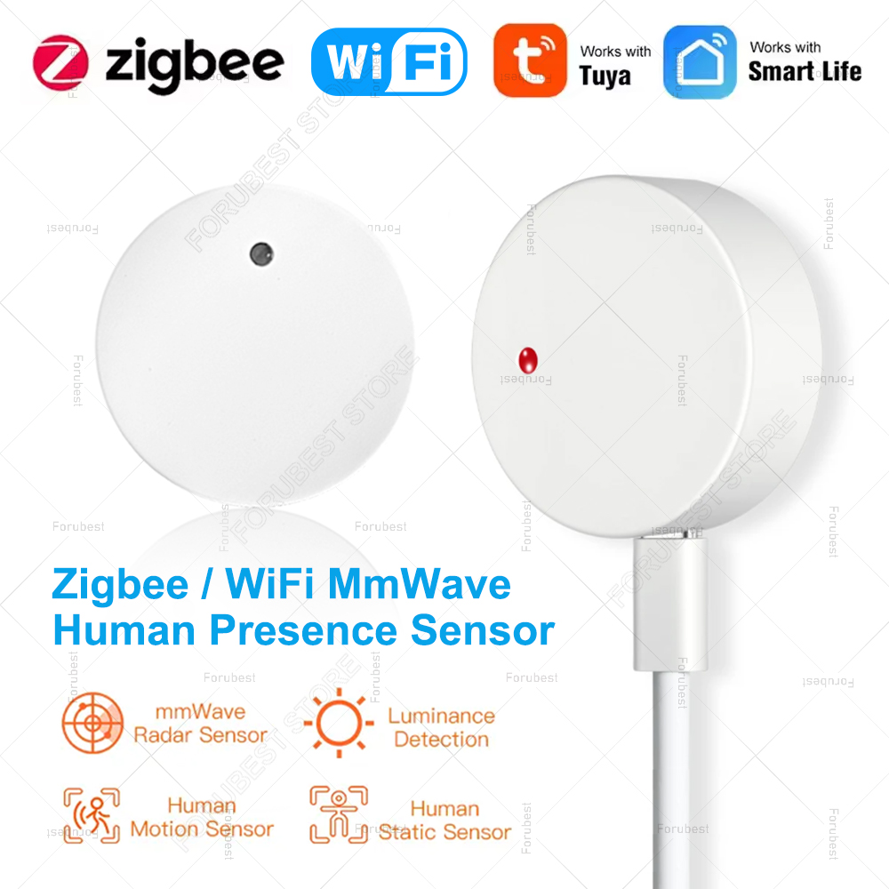 Home Automation Technology - ZigBee Wifi MmWave Menselijke aanwezigheid Bewegingssensor