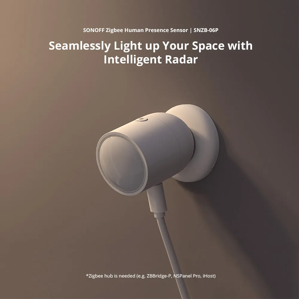 SONOFF SNZB 06P Zigbee Menseli - Home Automation Ideas recensie en prijs