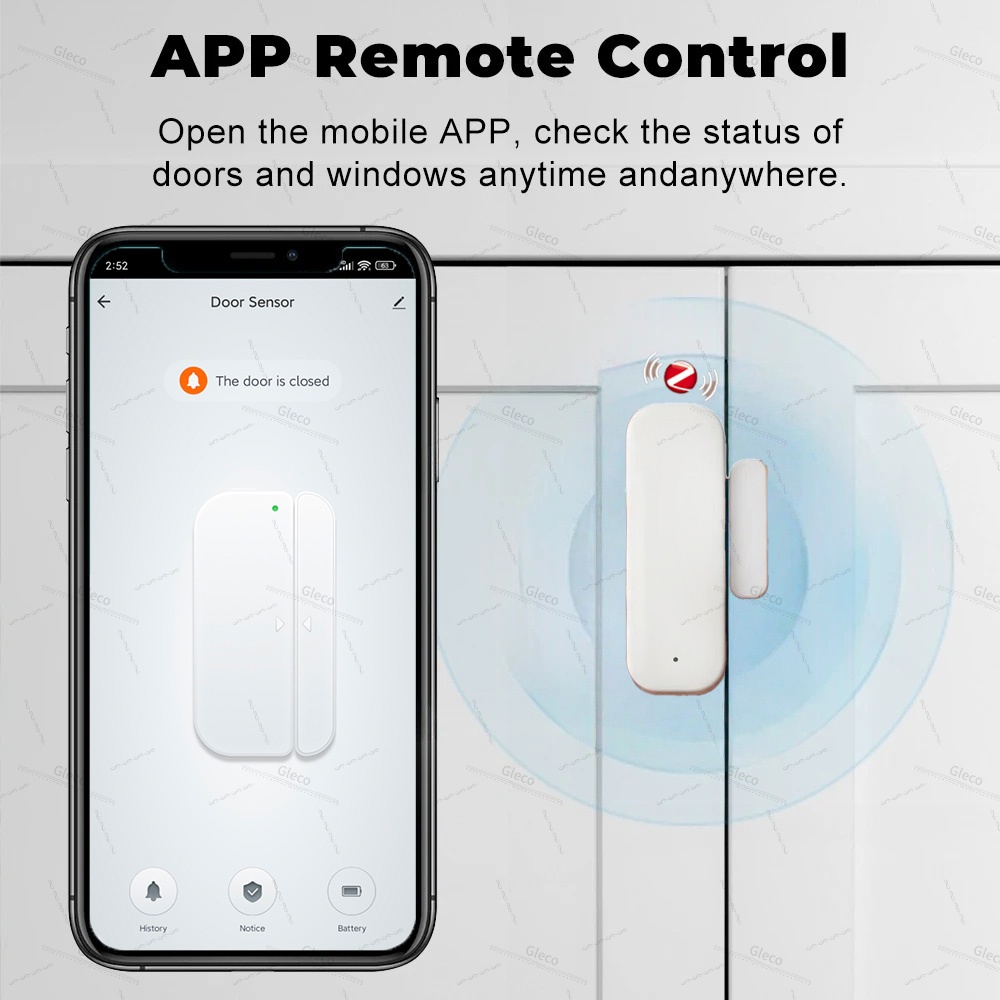 Zigbee Raamdeursensor Detectie - Home Automation Technology recensie en prijs