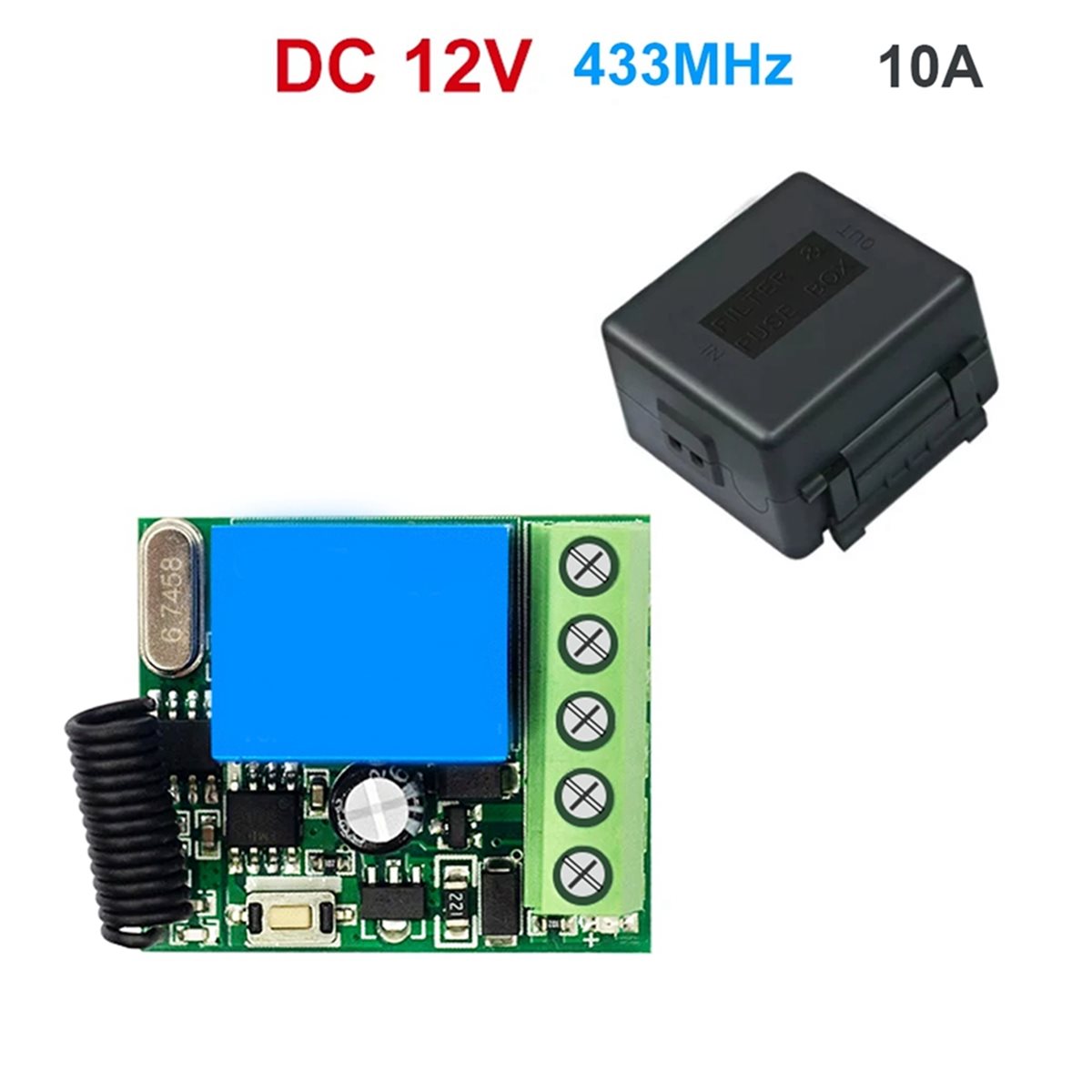 Draadloze afstandsbedieningssc - 433Mhz Receiver Module recensie en prijs